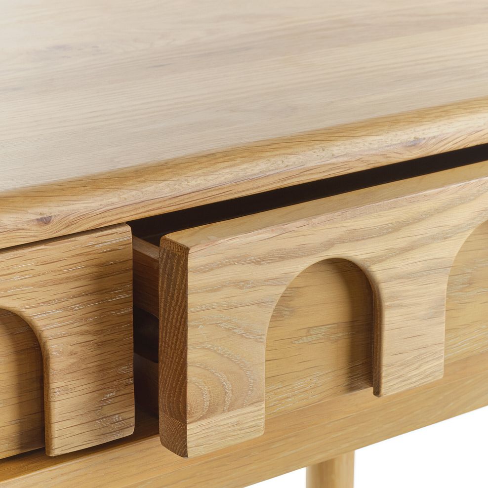 Belgrave Solid Natural Oak Desk 8