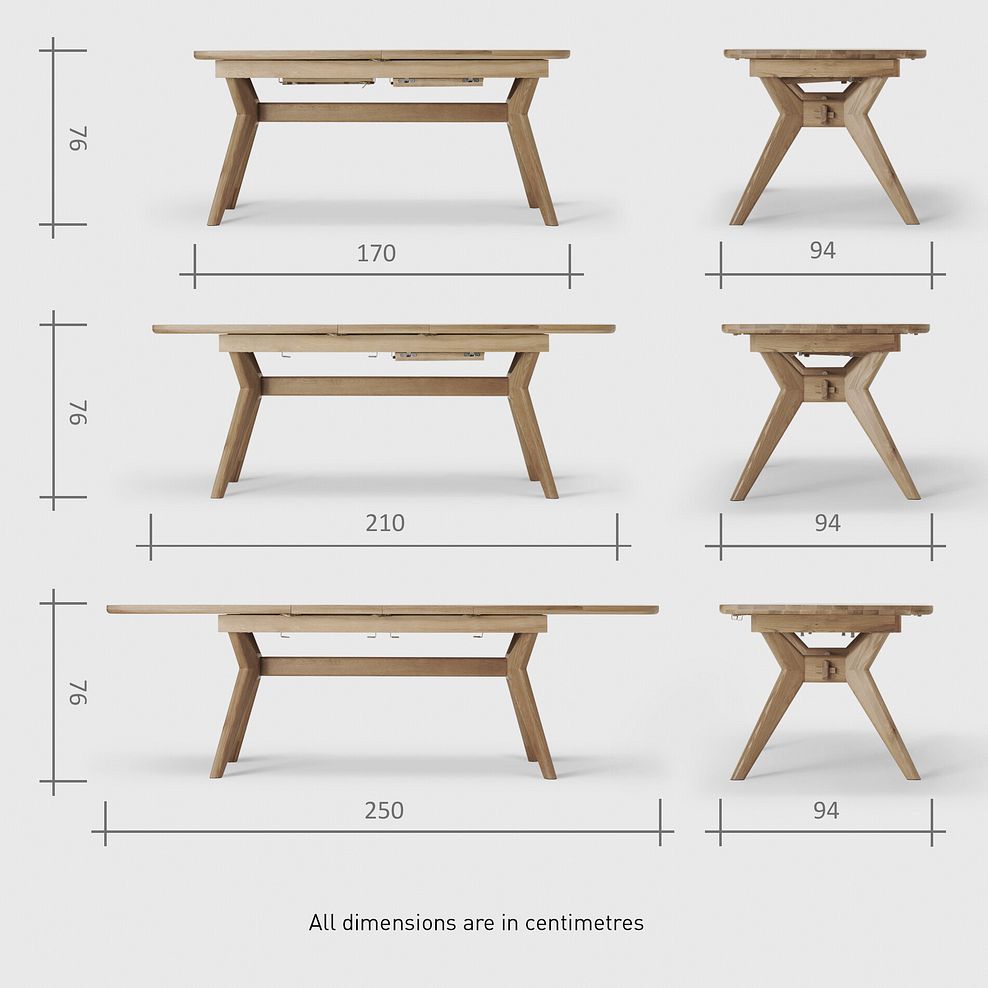 Bentley Natural Oak Extending Dining Table And 8 Cross Backs In Verona Mocha  8