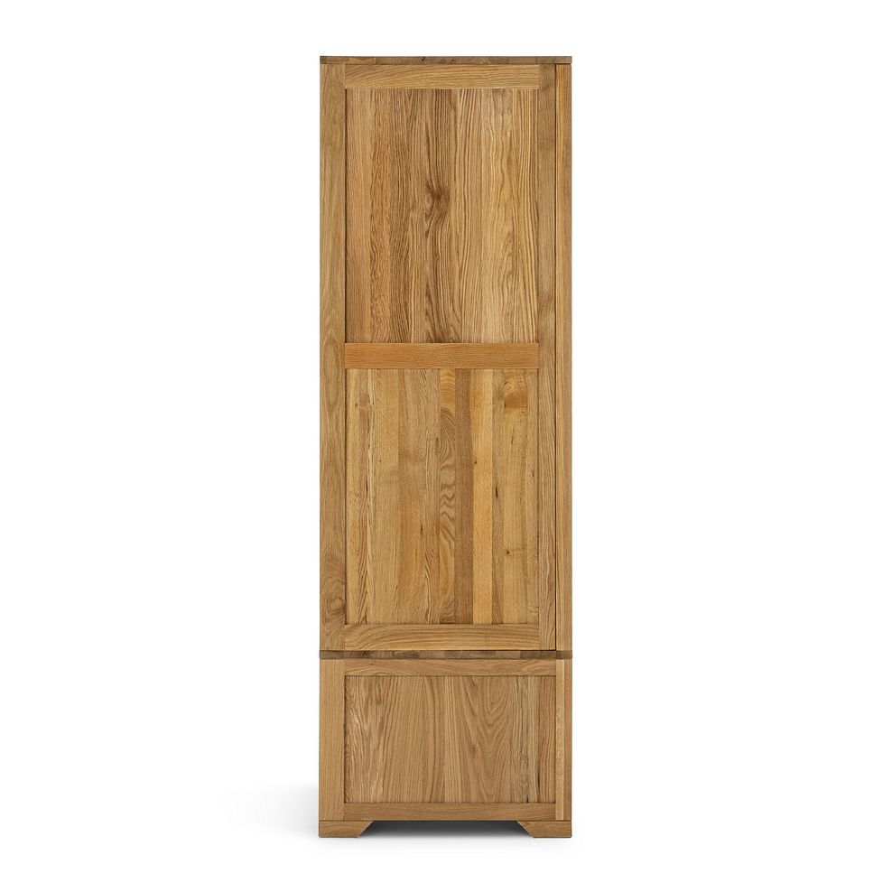 Bevel Natural Solid Oak Double Wardrobe 3