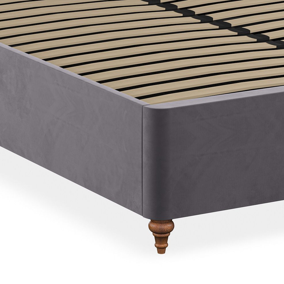 Bloomsbury Double Ottoman Storage Bed in Sunningdale Granite Fabric 6