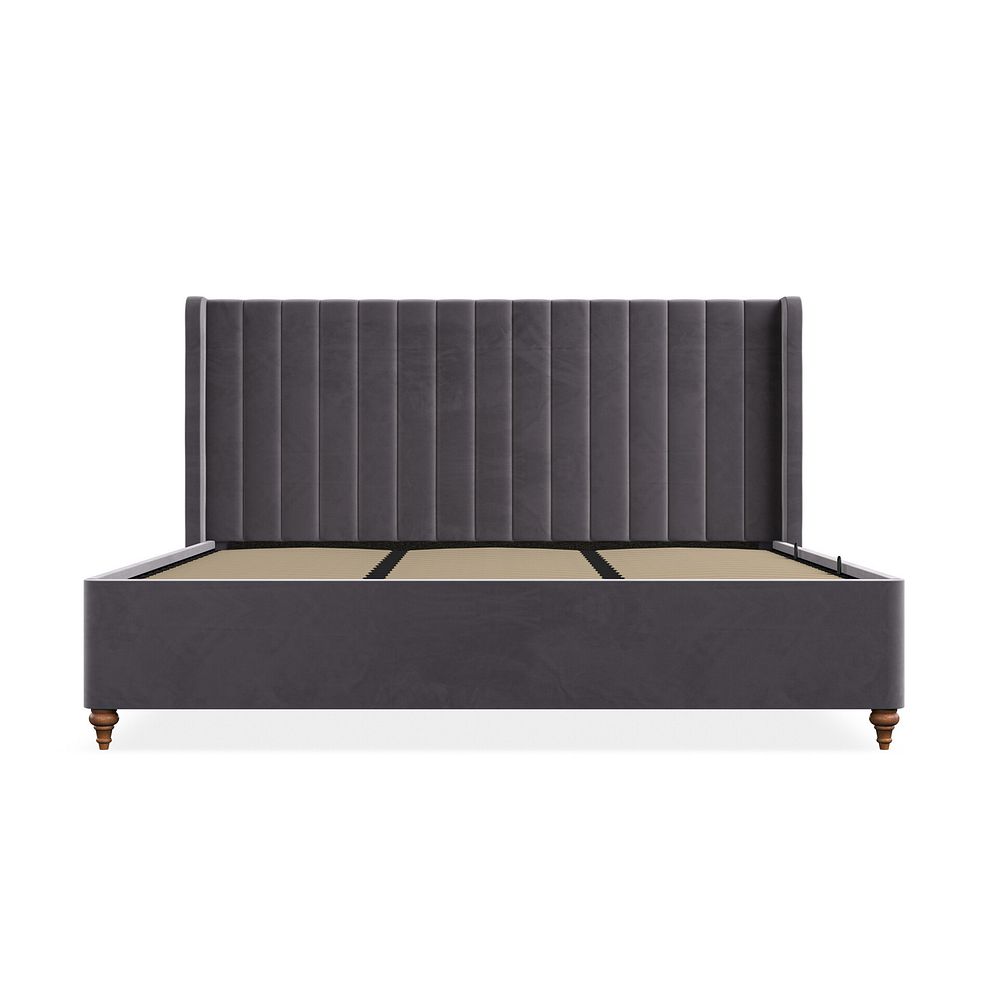 Bloomsbury Super King-size Ottoman Storage Bed in Sunningdale Granite Fabric 4