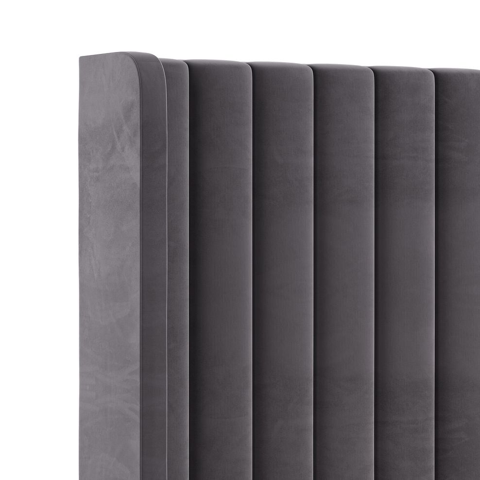 Bloomsbury Super King-size Ottoman Storage Bed in Sunningdale Granite Fabric 7