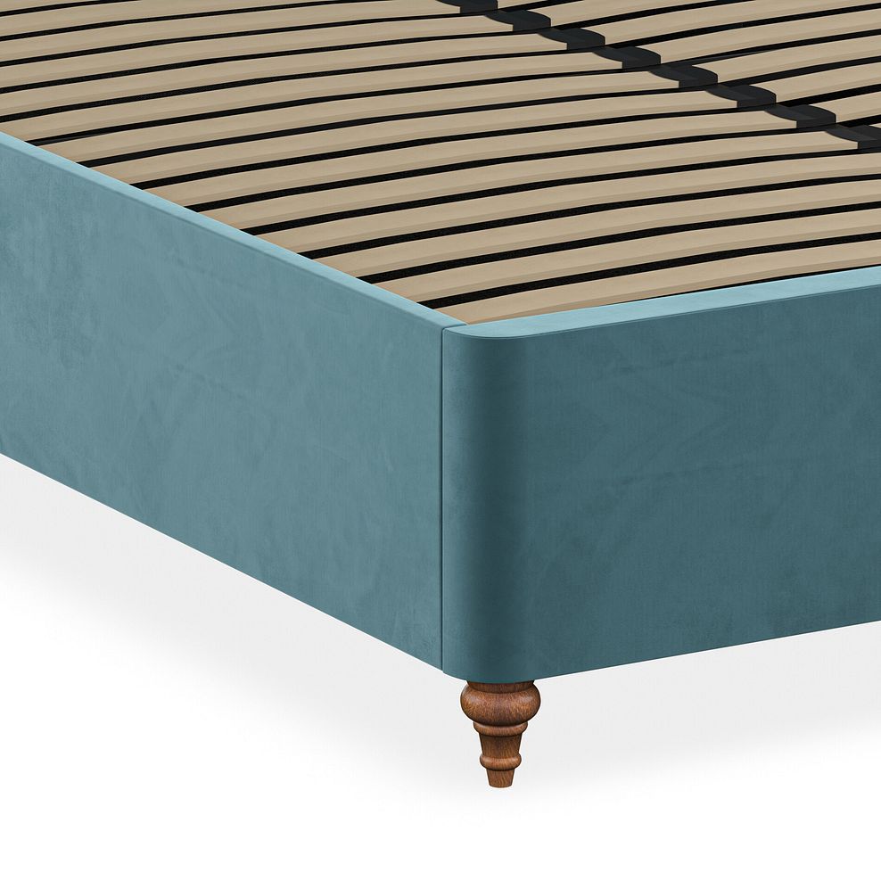Bloomsbury Super King-size Ottoman Storage Bed in Sunningdale Kingfisher Fabric 10