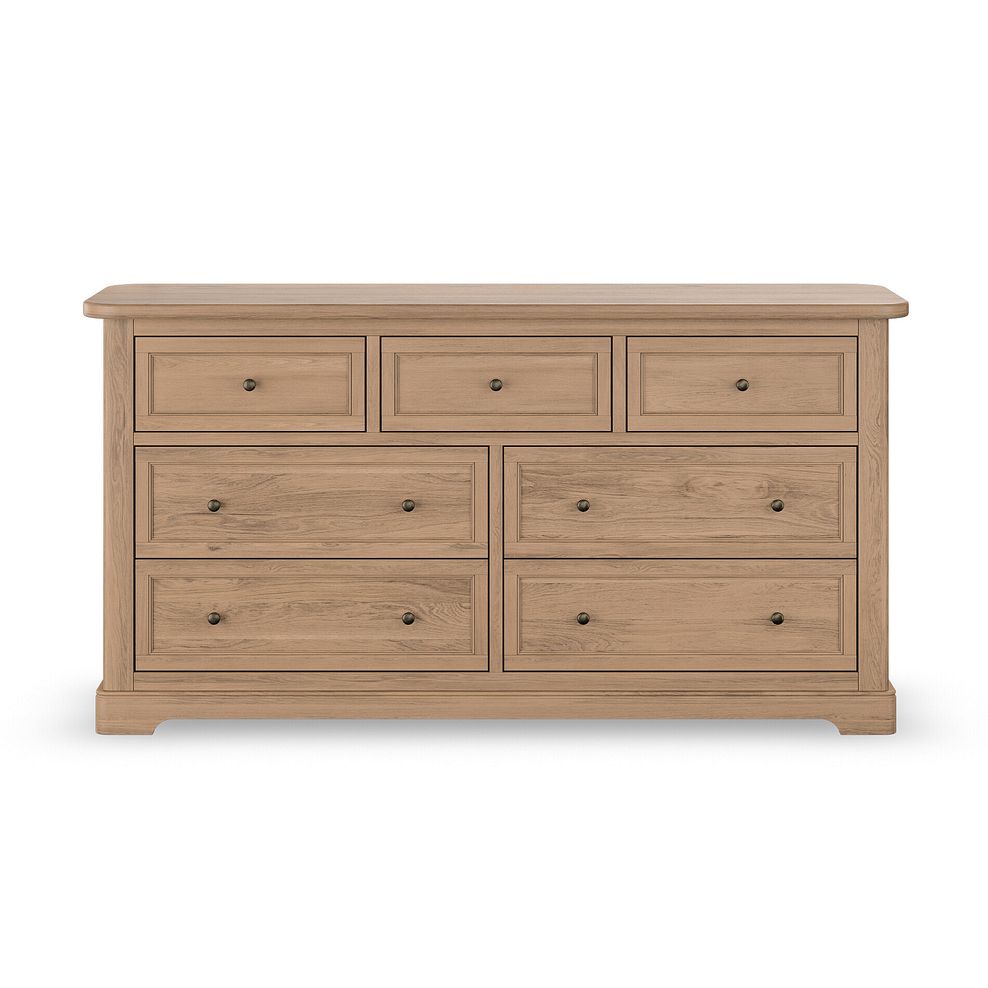 Brennan Antique Finish Solid Oak 3+4 Chest of Drawers 3
