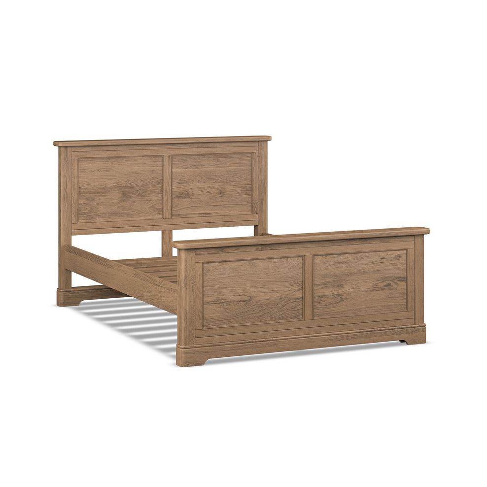 Brennan Antique Finish Solid Oak Double Bed 2