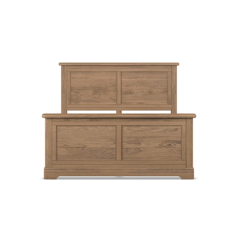 Brennan Antique Finish Solid Oak Double Bed 3