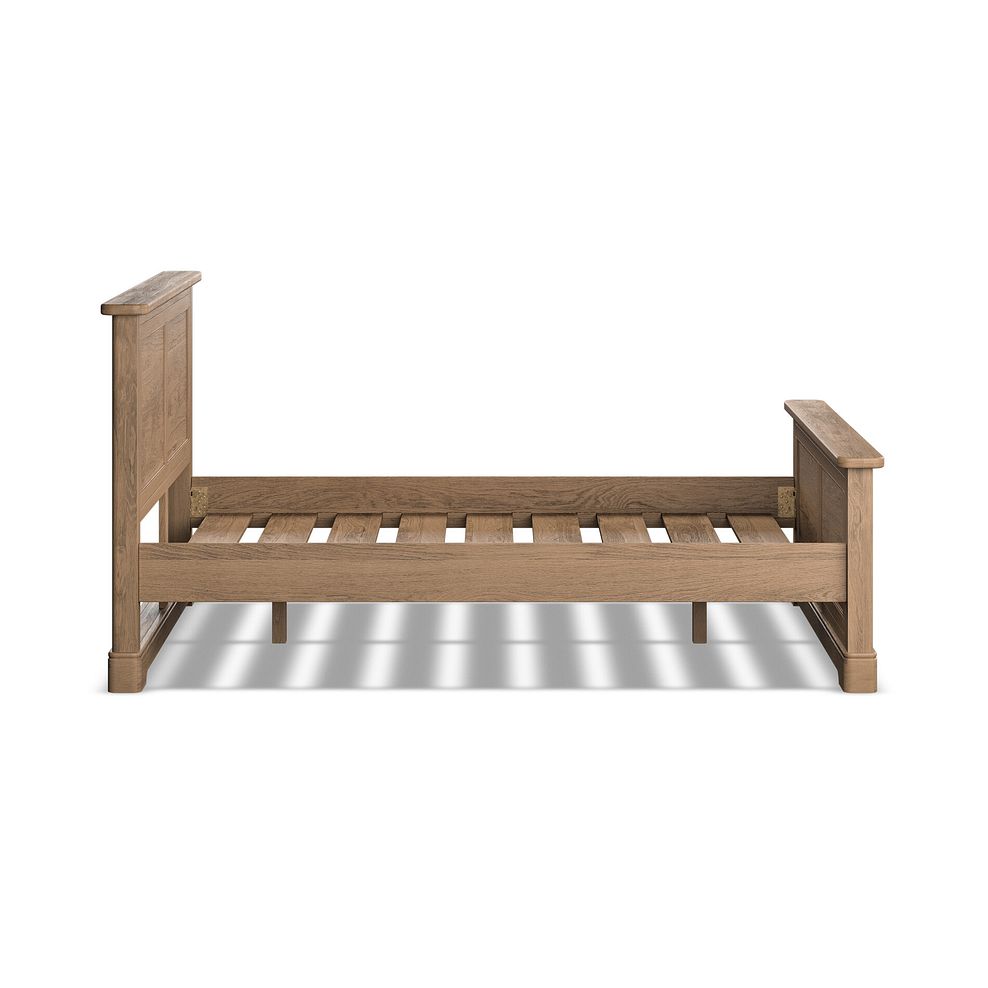 Brennan Antique Finish Solid Oak Double Bed 4