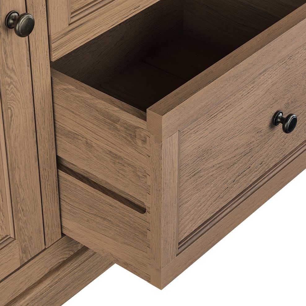 Brennan Antique Finish Solid Oak Large Sideboard 5