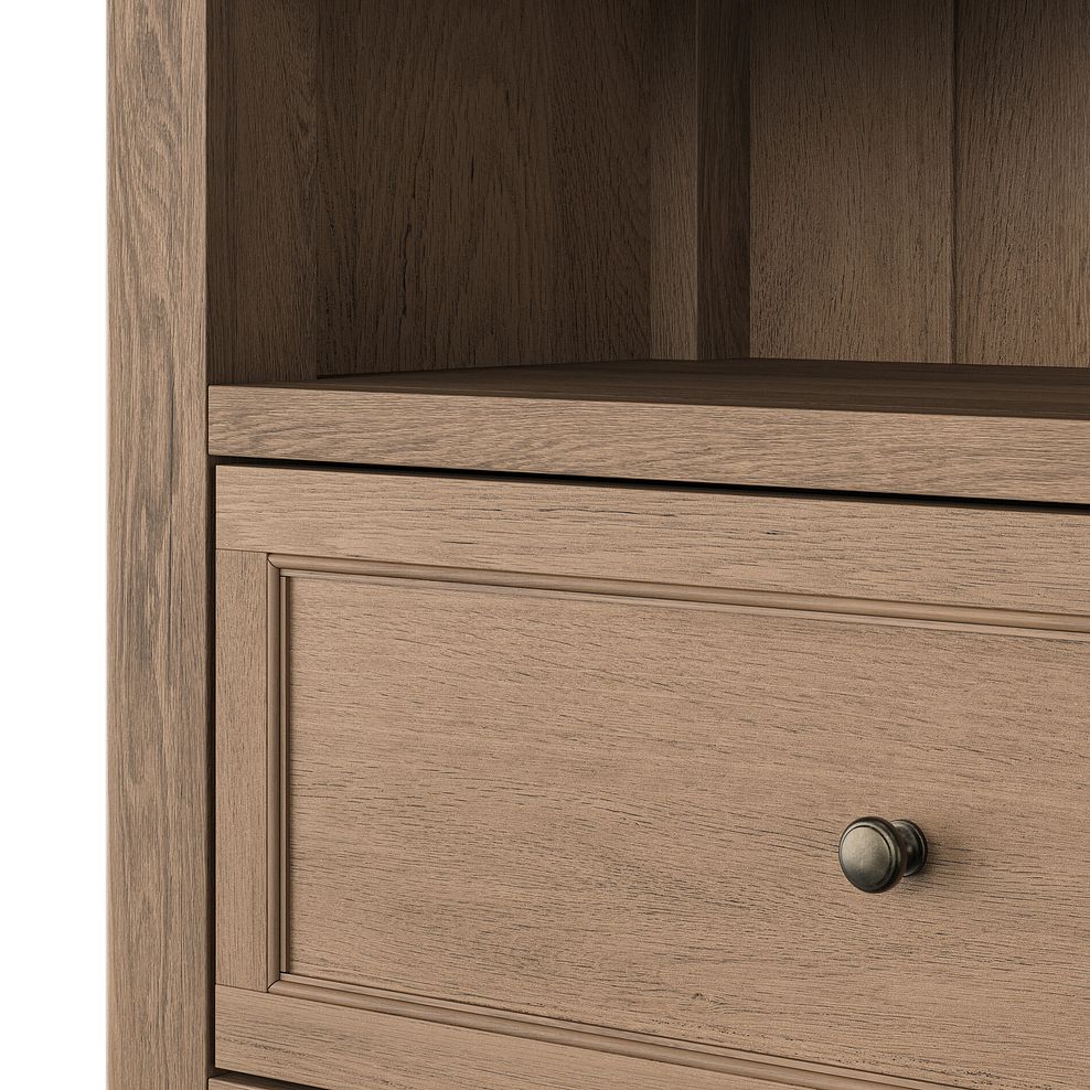 Brennan Antique Finish Solid Oak Large TV Unit 5