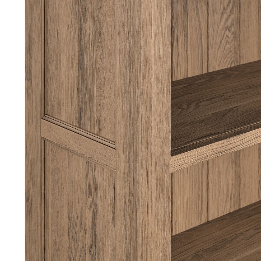 Brennan Antique Finish Solid Oak Tall Bookcase 5