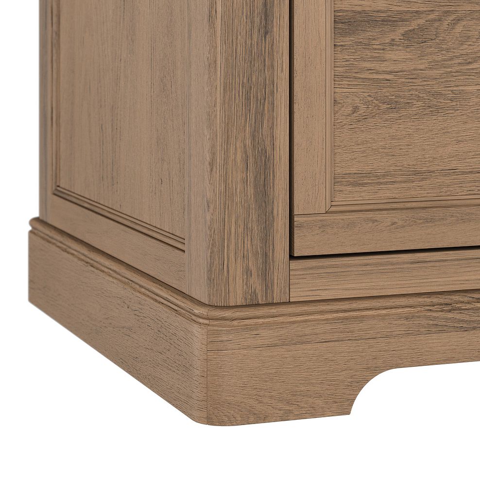 Brennan Antique Finish Solid Oak Triple Wardrobe 4