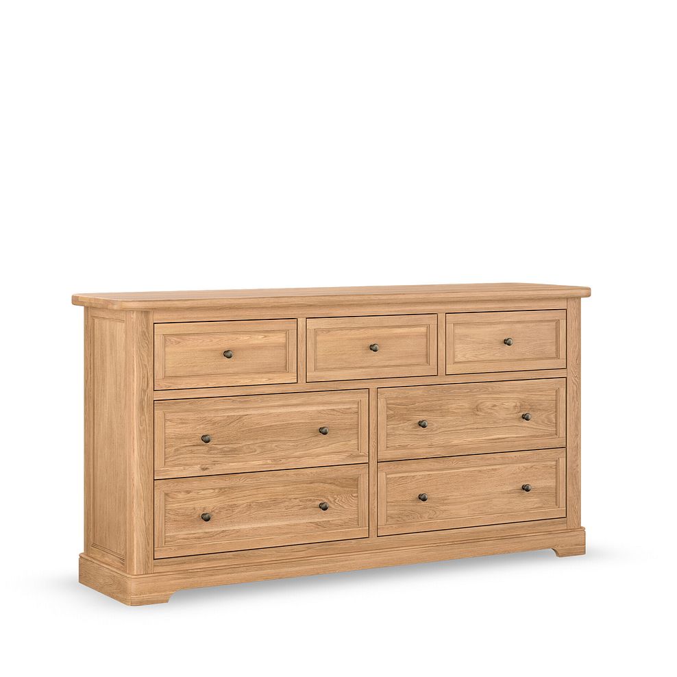Brennan Natural Solid Oak 3+4 Chest of Drawers 3