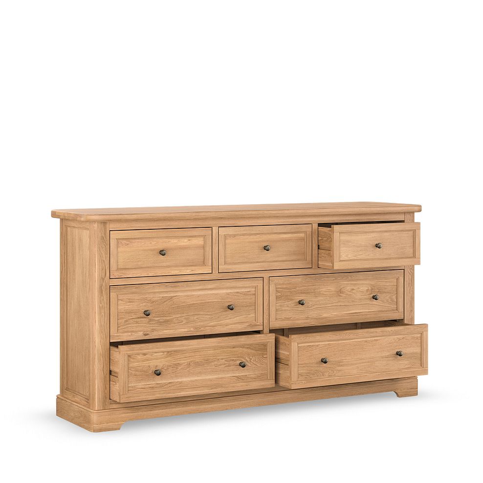 Brennan Natural Solid Oak 3+4 Chest of Drawers 4