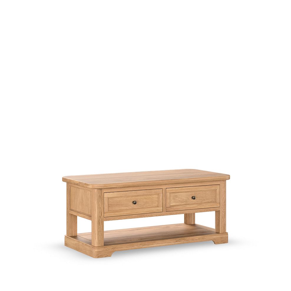 Brennan Natural Solid Oak Coffee Table 3