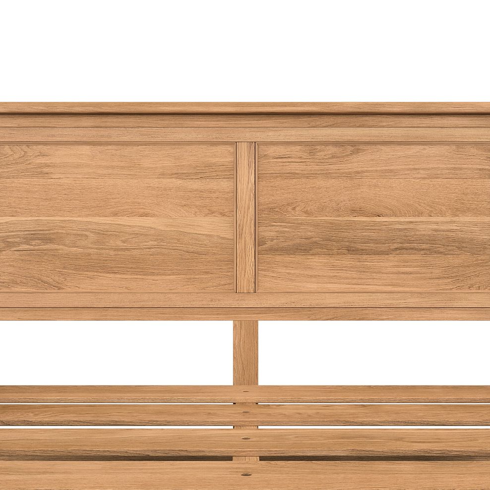 Brennan Natural Solid Oak Double Bed 8