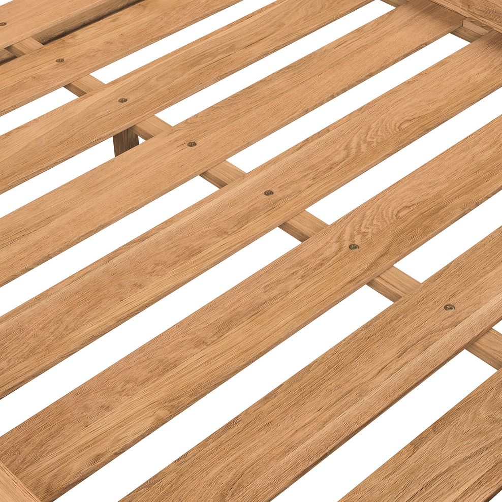 Brennan Natural Solid Oak Double Bed 9