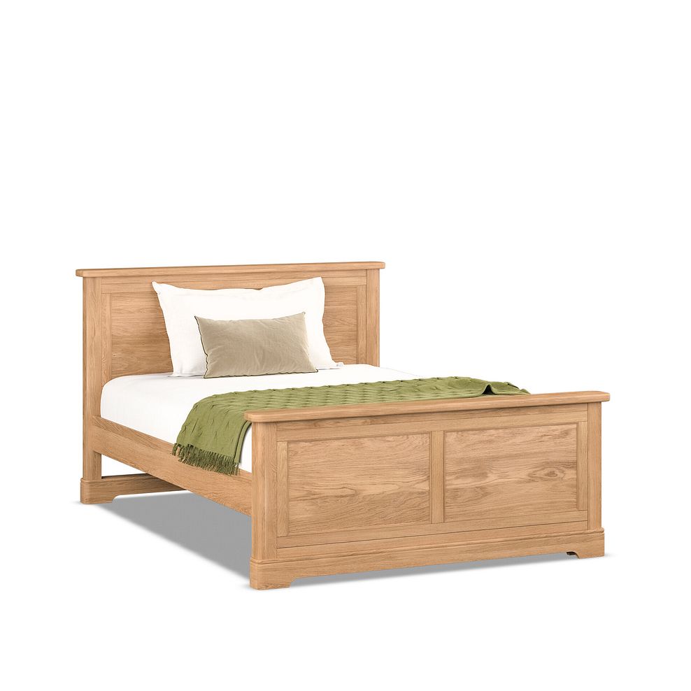 Brennan Natural Solid Oak Double Bed 3