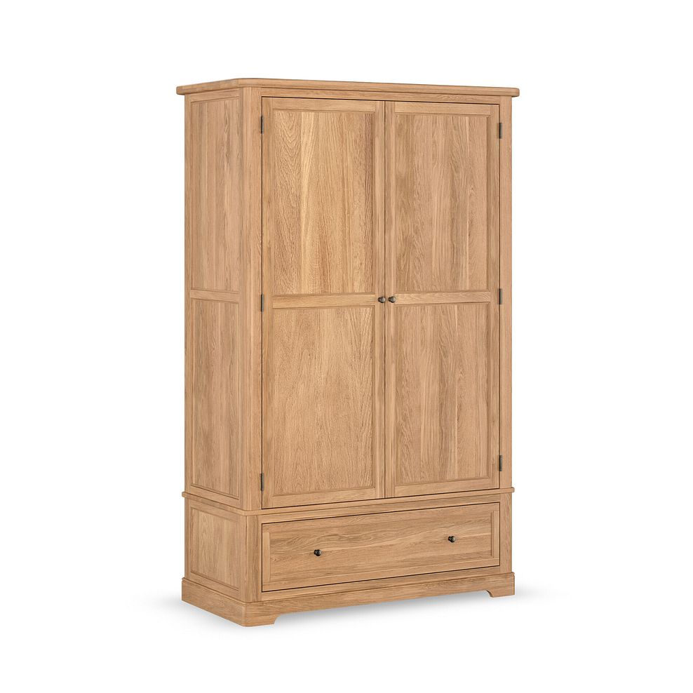 Brennan Natural Solid Oak Double Wardrobe 3