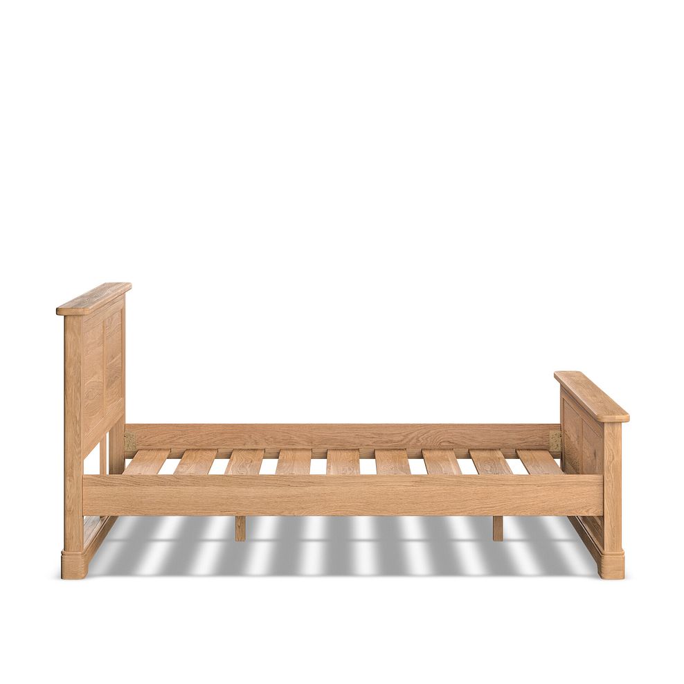 Brennan Natural Solid Oak King-size Bed 6