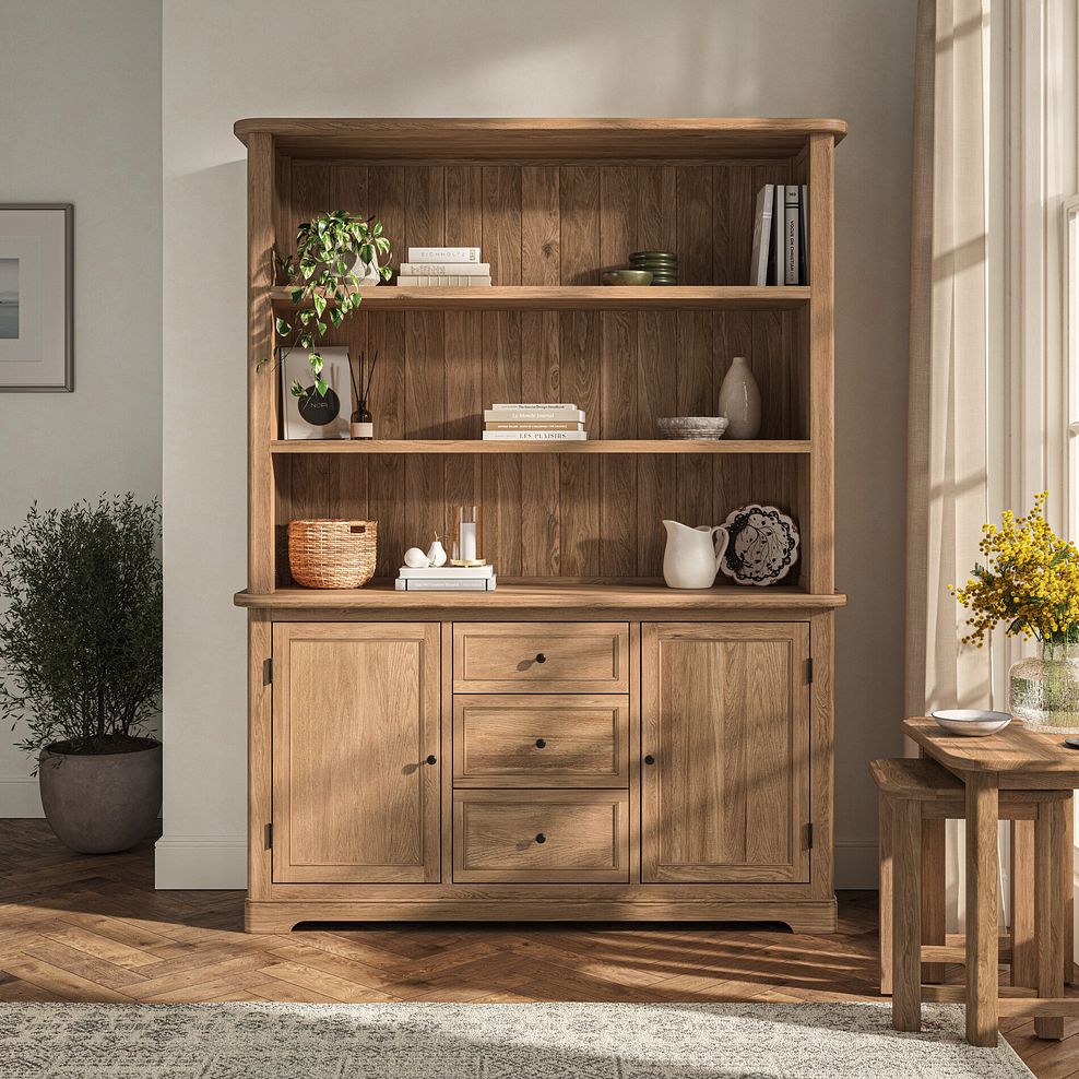 Brennan Natural Solid Oak Large Dresser 2