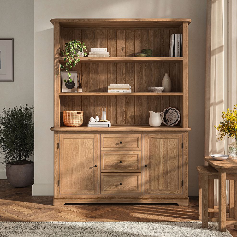 Brennan Natural Solid Oak Large Dresser 2