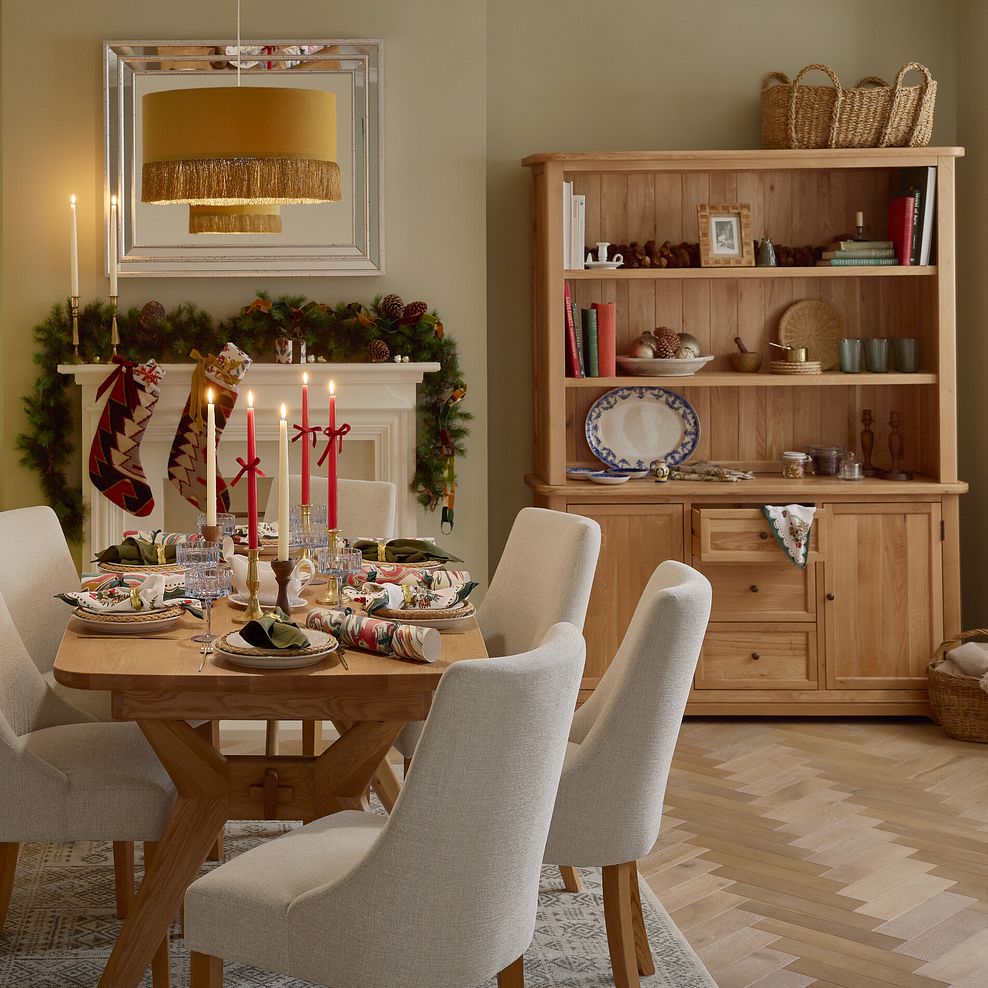Brennan Natural Solid Oak Large Dresser 2