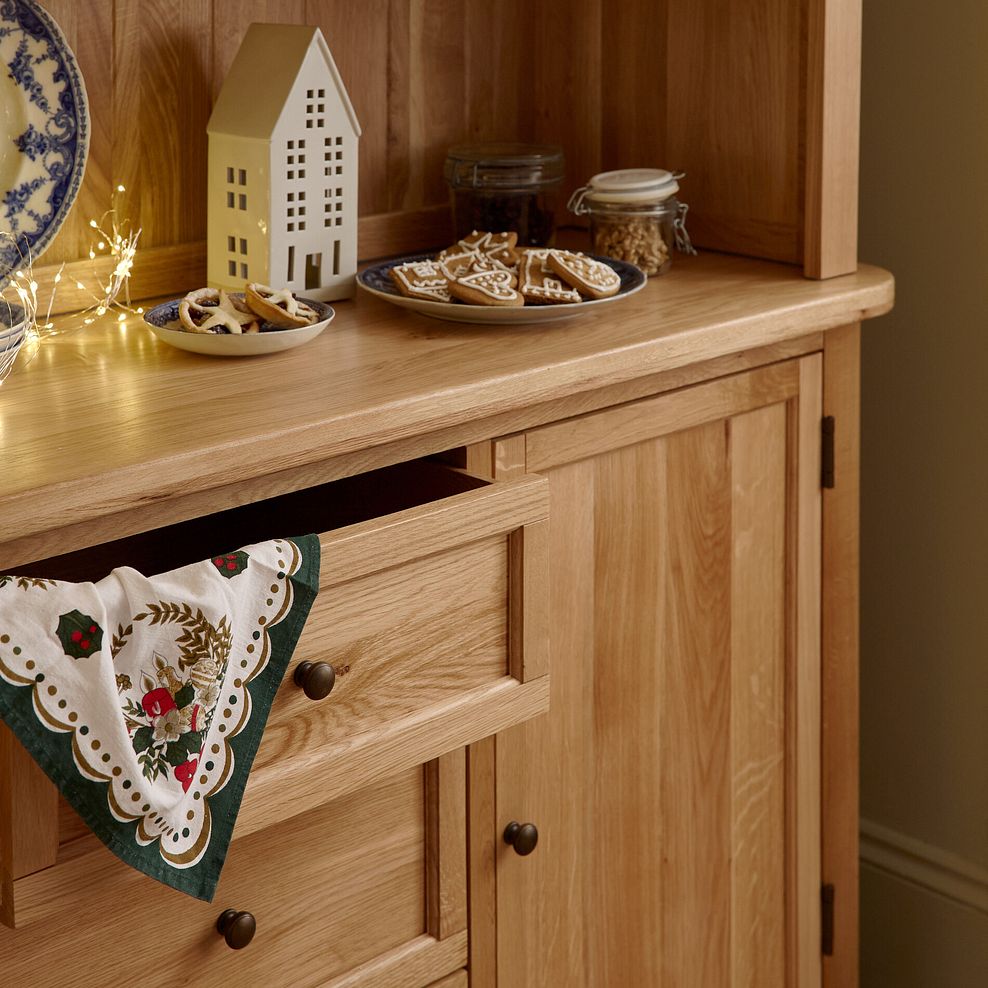 Brennan Natural Solid Oak Large Dresser 3