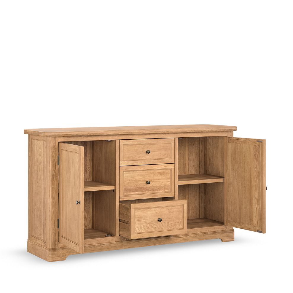 Brennan Natural Solid Oak Large Sideboard 4