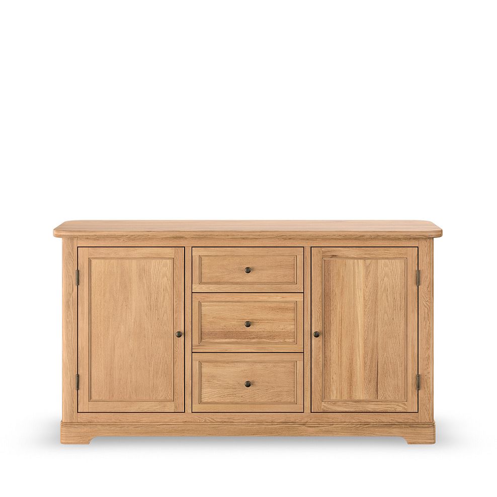 Brennan Natural Solid Oak Large Sideboard 5