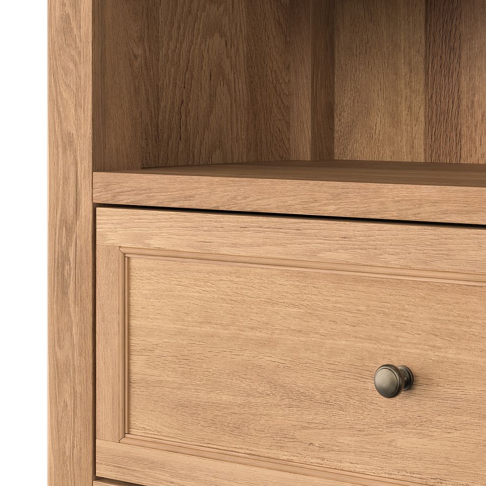 Brennan Natural Solid Oak Large TV Unit 8