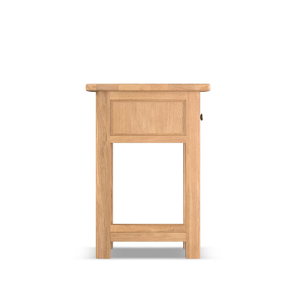 Brennan Natural Solid Oak Side Table 6