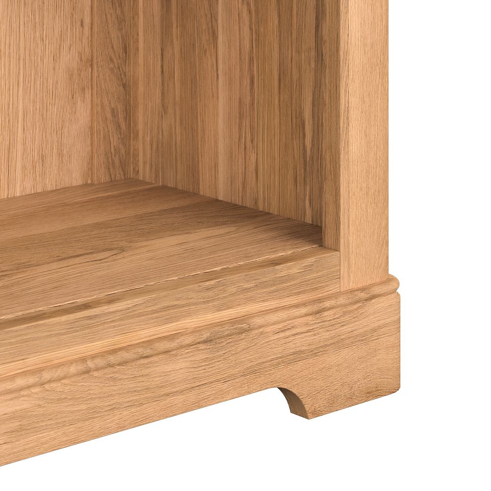 Brennan Natural Solid Oak Small Bookcase 8