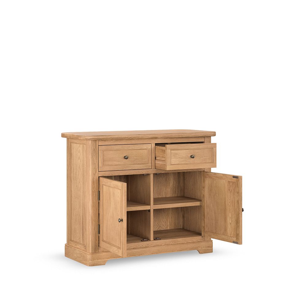Brennan Natural Solid Oak Small Sideboard 4