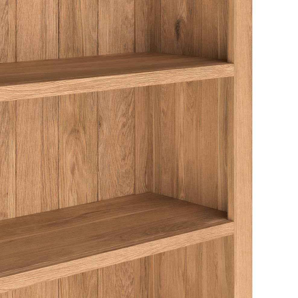 Brennan Natural Solid Oak Tall Bookcase 8