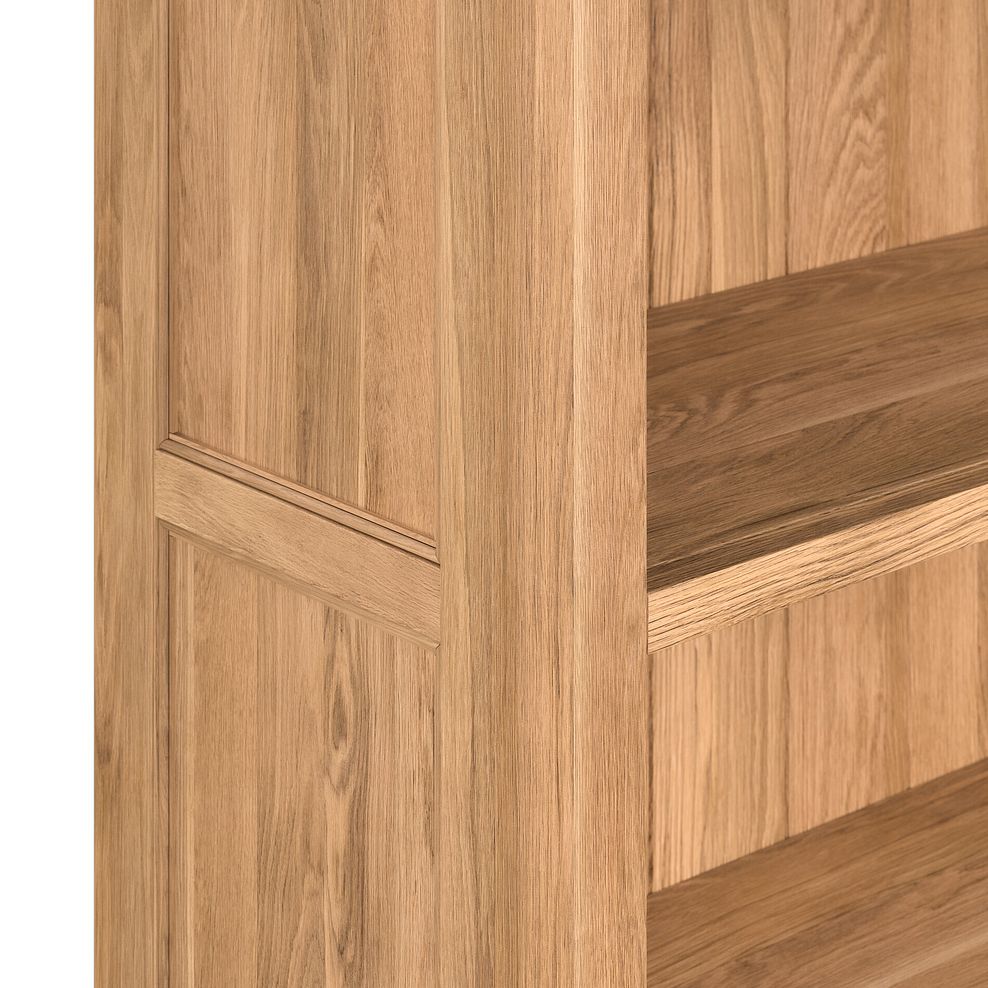 Brennan Natural Solid Oak Tall Bookcase 9