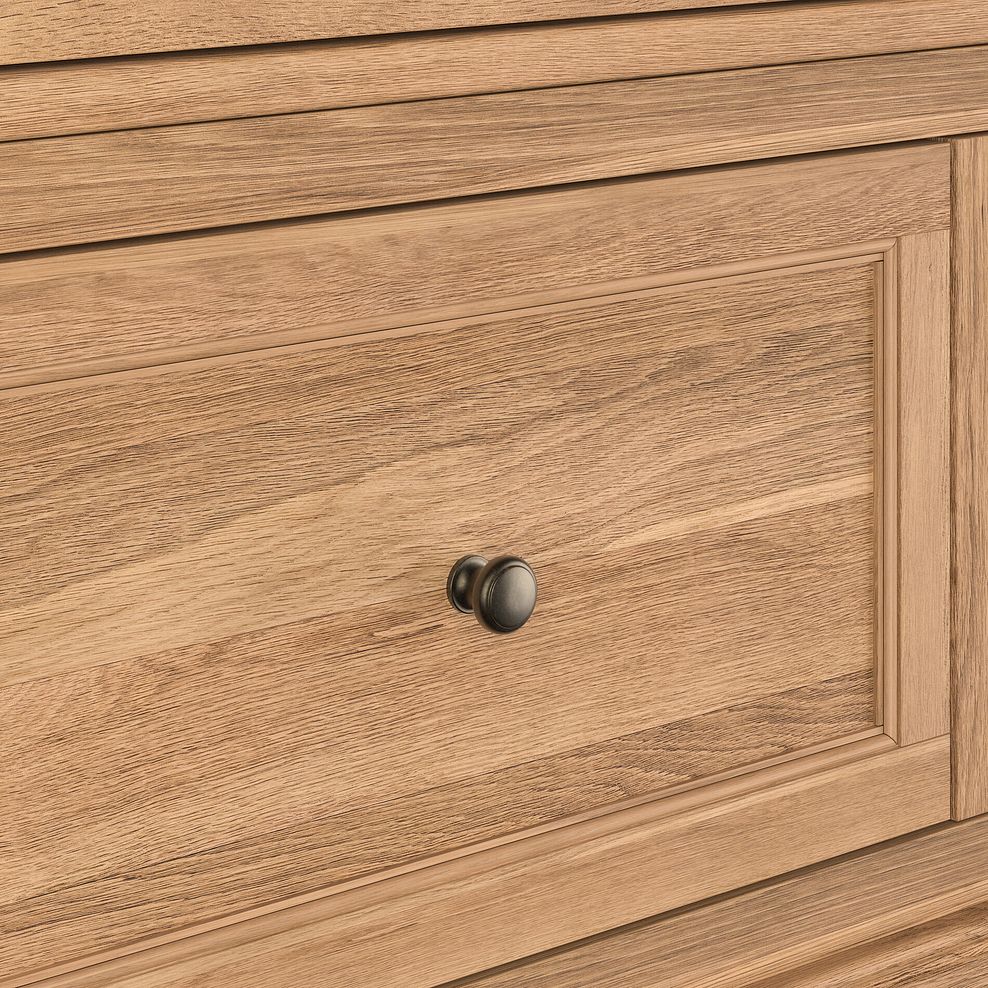 Brennan Natural Solid Oak Triple Wardrobe 7
