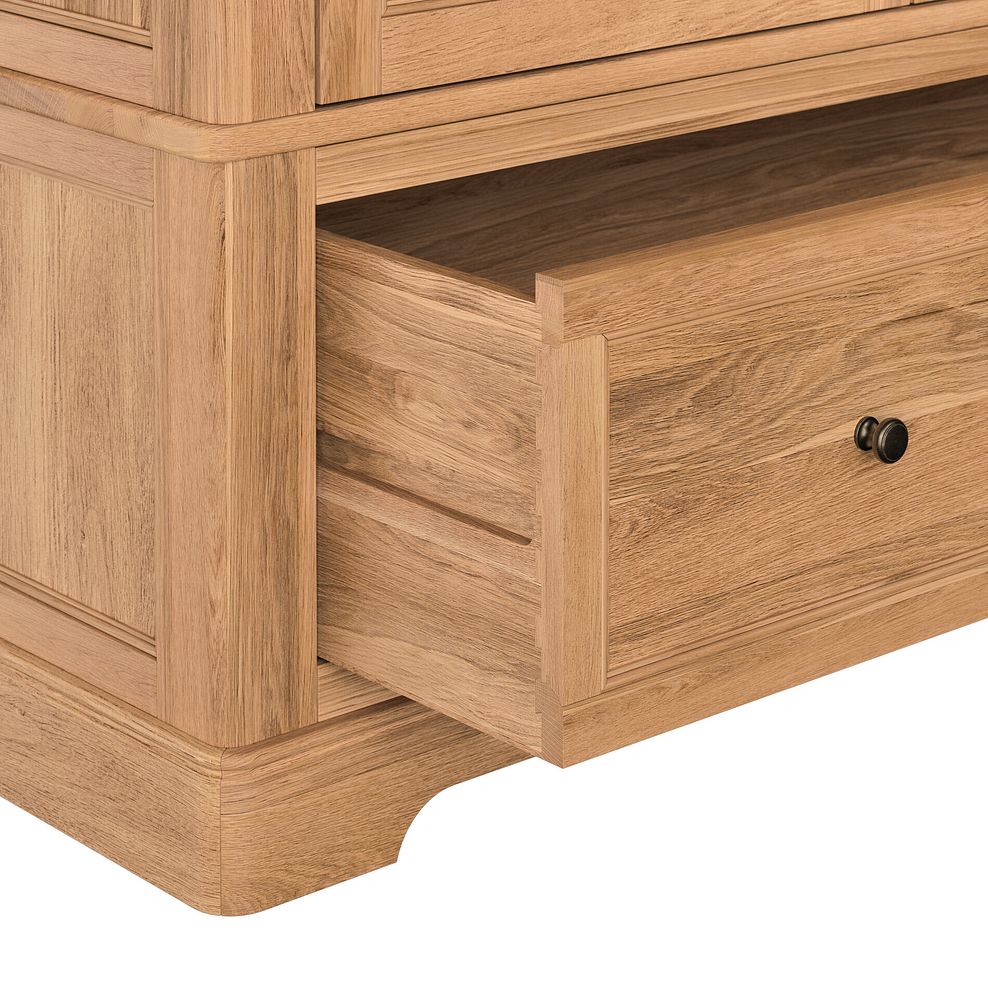 Brennan Natural Solid Oak Triple Wardrobe 9