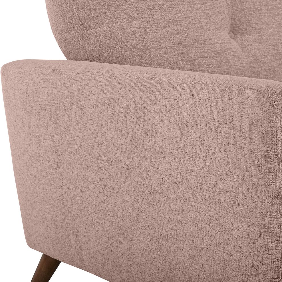 Bridgeport 3 Seater Sofa in Pink Fabric 8