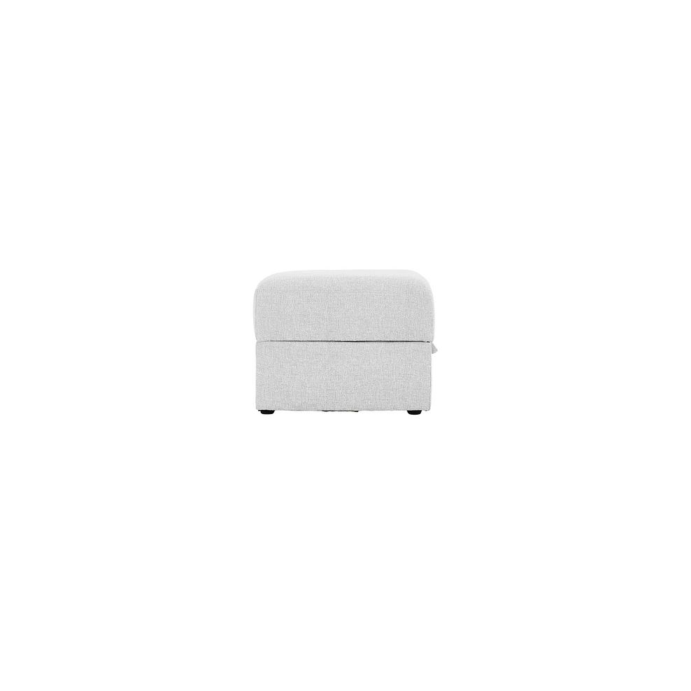 Bridgeport Storage Footstool in Cream Fabric 6