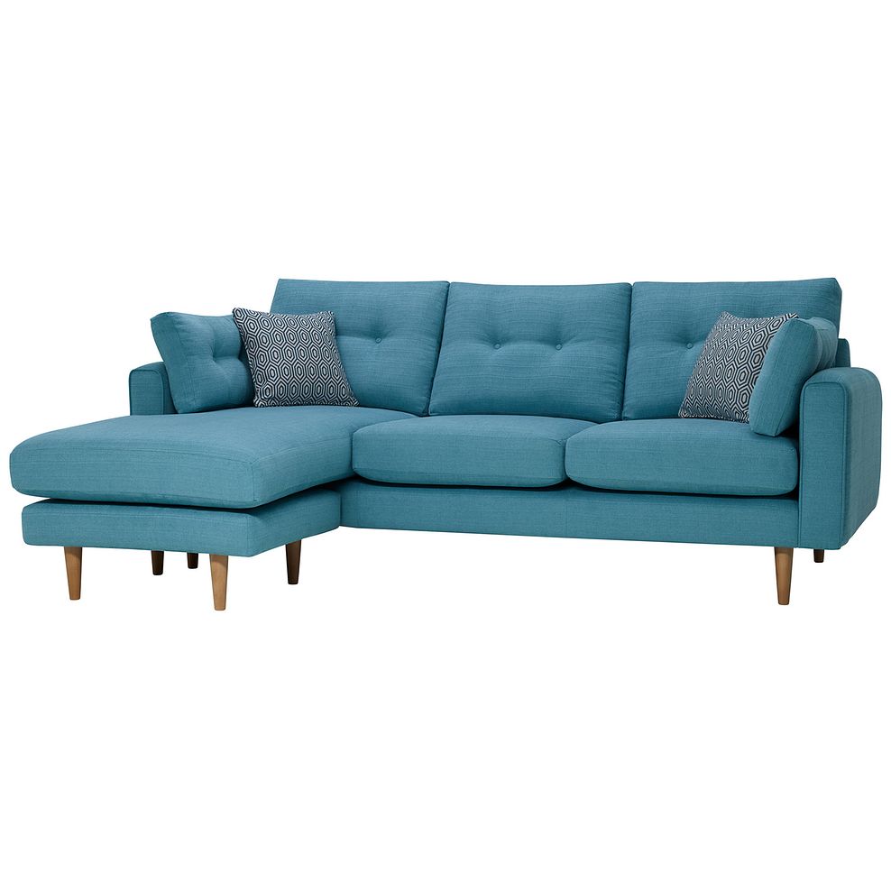 Brighton Sea Spray Left Hand Chaise Sofa with Sea Spray Scatters Thumbnail 1