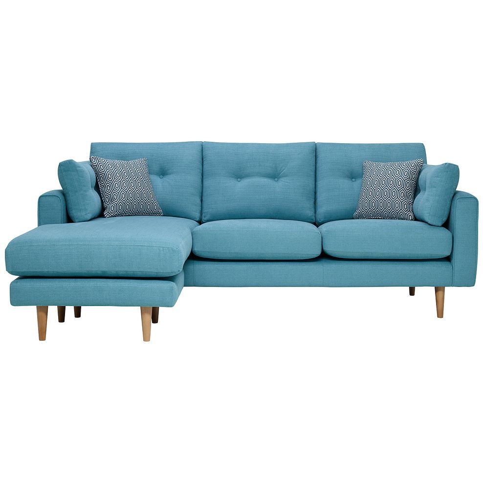 Brighton Sea Spray Left Hand Chaise Sofa with Sea Spray Scatters Thumbnail 2