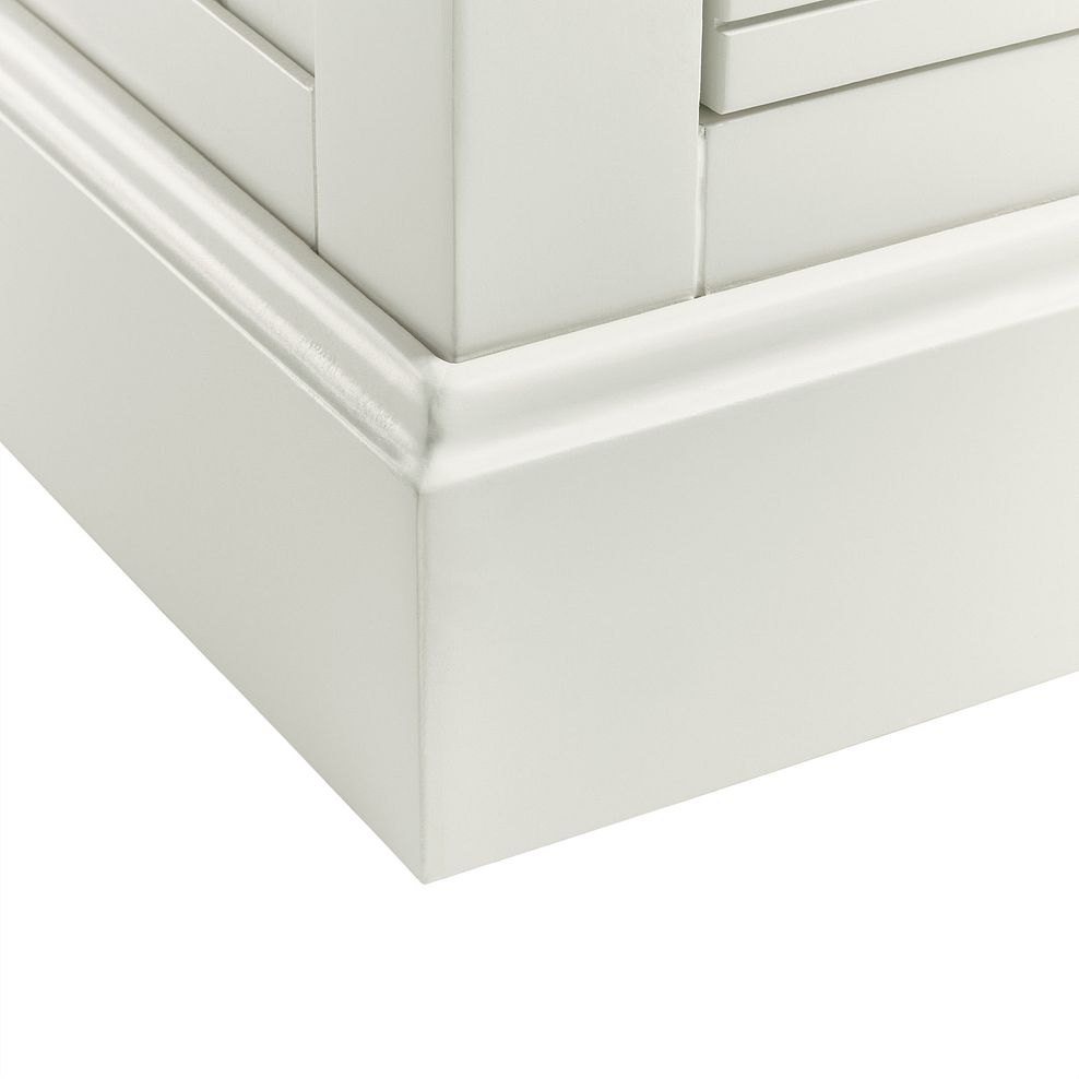 Brompton Painted Acacia and Ash Top 5 Drawer Chest (2+3) - Solid Hardwood Thumbnail 7