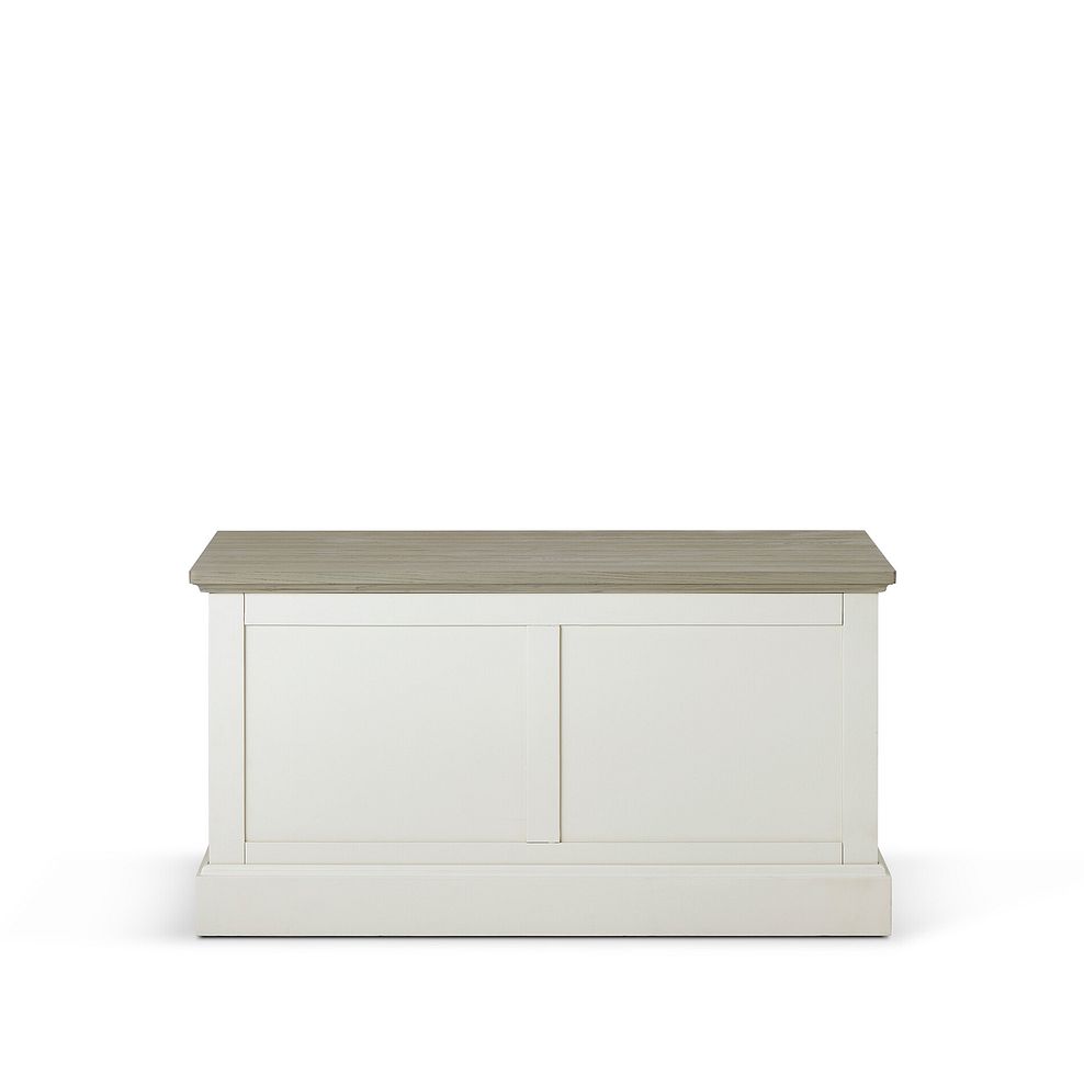 Brompton Painted Acacia and Ash Top Blanket Box - Solid Hardwood 6