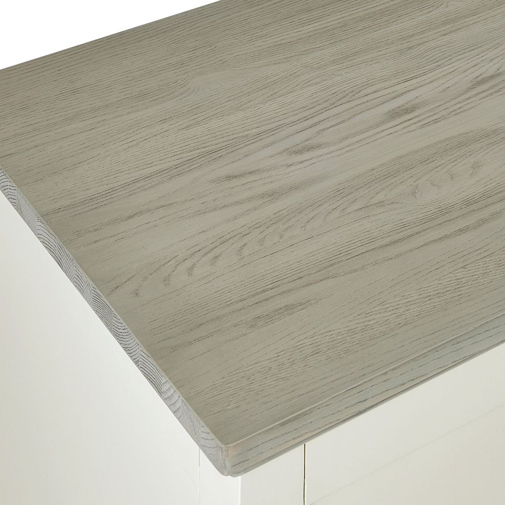 Brompton Painted Acacia and Ash Top Blanket Box - Solid Hardwood 12