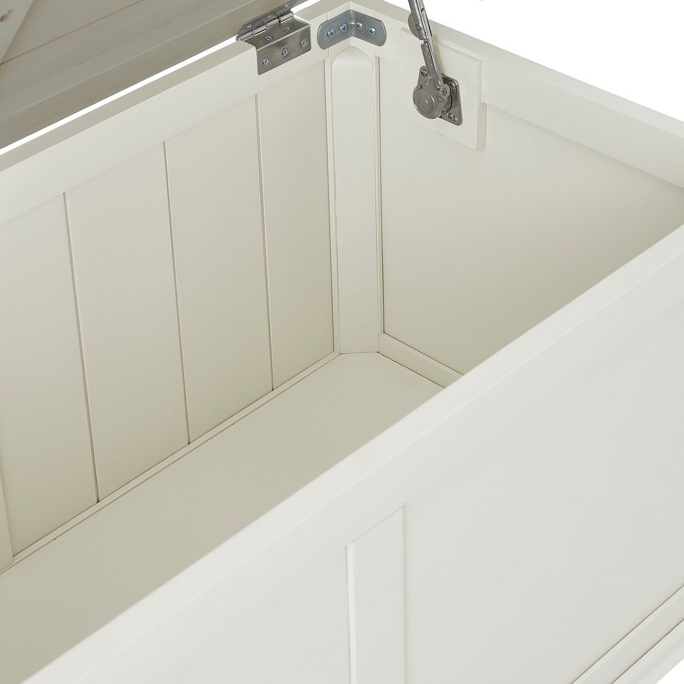 Brompton Painted Acacia and Ash Top Blanket Box - Solid Hardwood 14