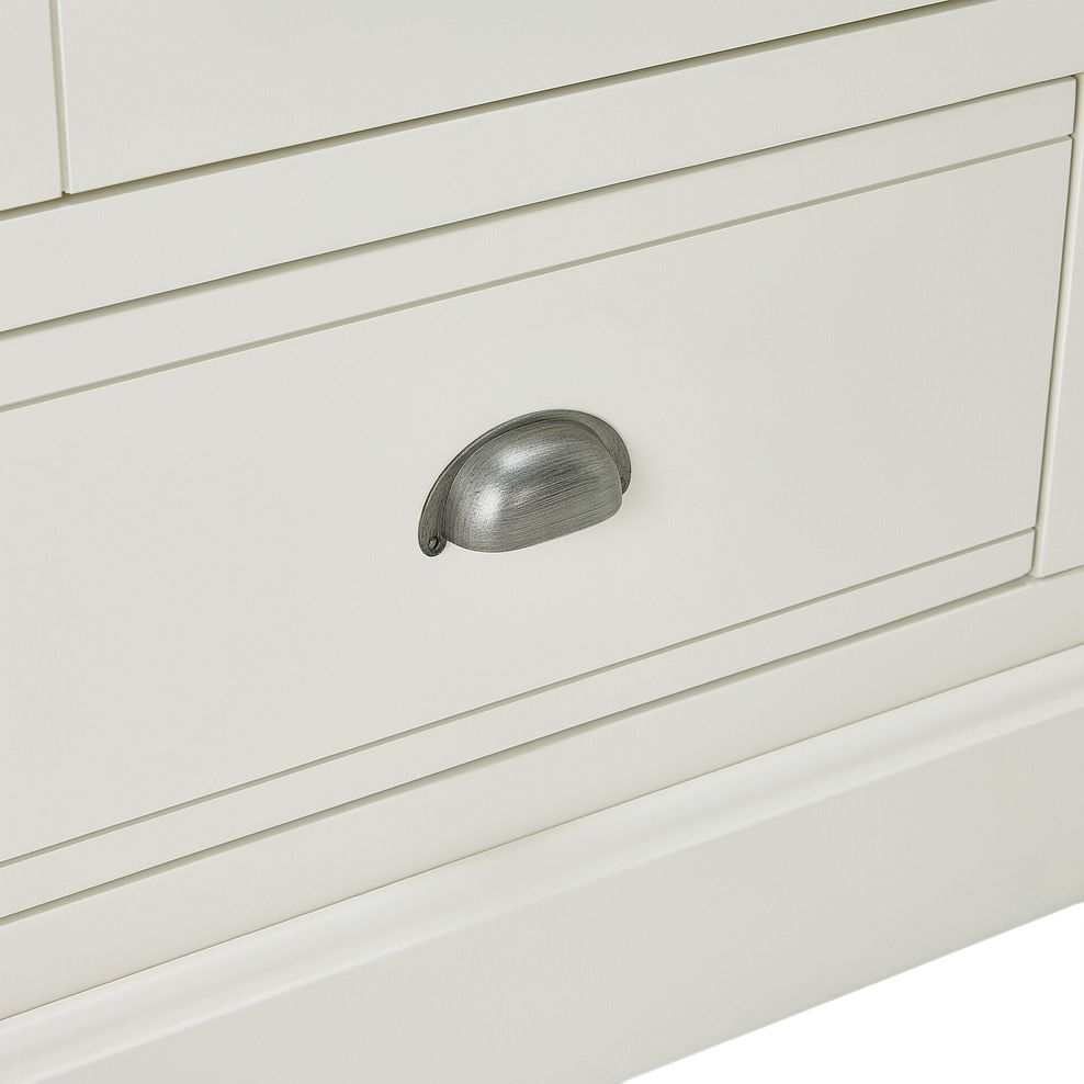 Brompton Painted Acacia and Ash Top Display Cabinet - Solid Hardwood 7