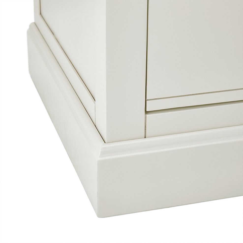 Brompton Painted Acacia and Ash Top Large Larder - Solid Hardwood 12