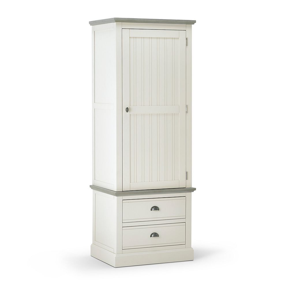 Brompton Painted Acacia and Ash Top Small Larder - Solid Hardwood 2