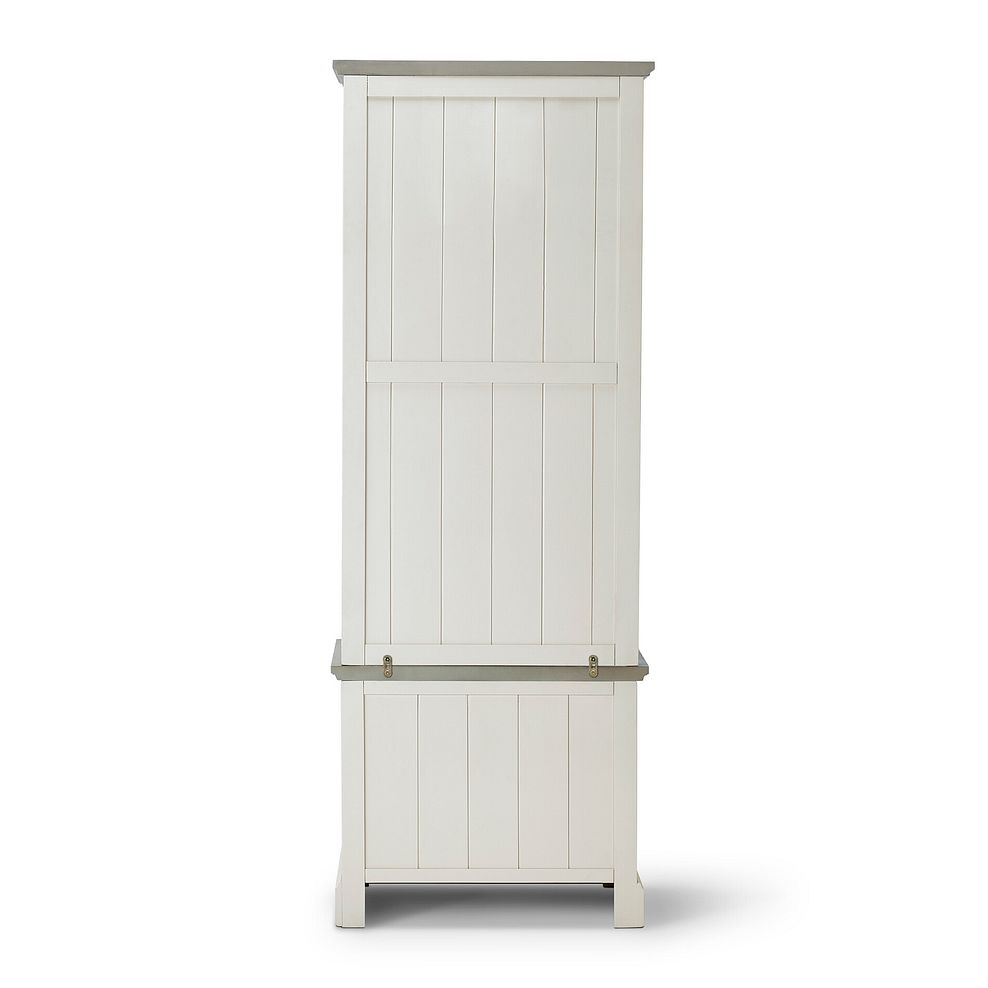 Brompton Painted Acacia and Ash Top Small Larder - Solid Hardwood 4
