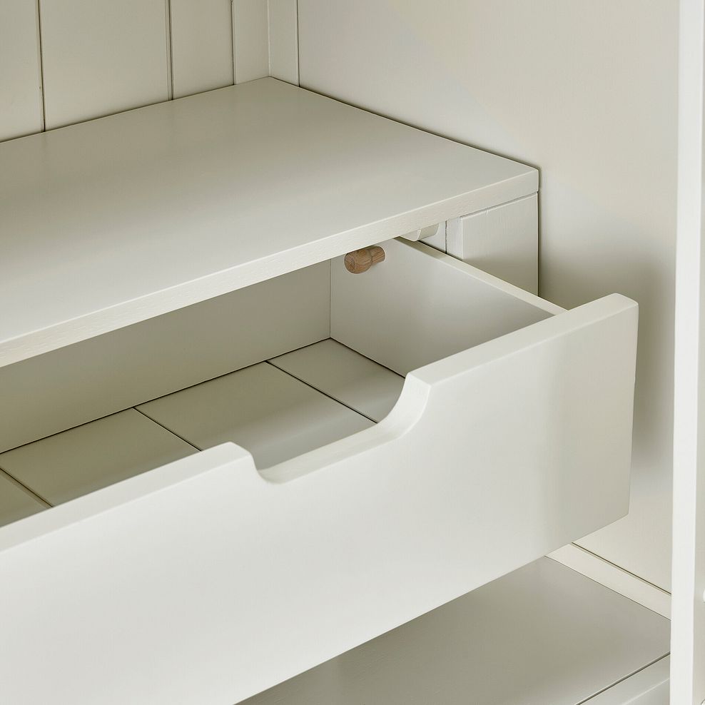 Brompton Painted Acacia and Ash Top Small Larder - Solid Hardwood 11